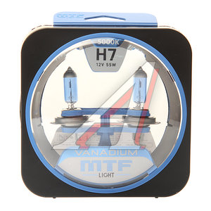 Изображение 1, HVN1207 Лампа 12V H7 55W PX26d бокс (2шт.) Vanadium MTF