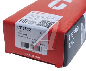 Изображение 4, CE0532 Наконечник рулевой тяги NISSAN Micra (10-) левый CTR