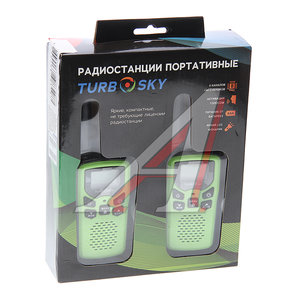 Изображение 3, T 25 GREEN Рация 2шт. TURBOSKY