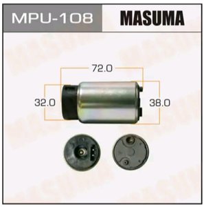 Изображение 2, MPU108 Насос топливный TOYOTA Corolla (07-) MASUMA