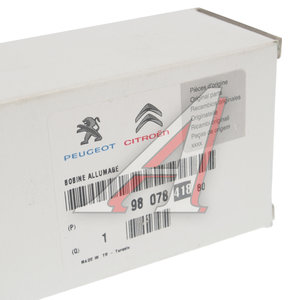 Изображение 4, 9807841880 Катушка зажигания PEUGEOT 207, 308 (07-) OE