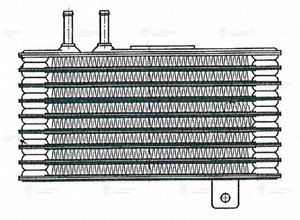 Изображение 4, LOC1197 Радиатор масляный MITSUBISHI Lancer (07-) КПП LUZAR