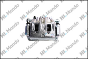 Изображение 1, EX581102W700 Суппорт HYUNDAI Santa Fe (12-) передний левый (с колодками) MANDO
