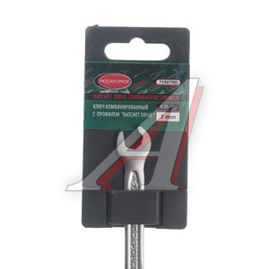 Изображение 2, RF-75507RD Ключ комбинированный 7мм (Ratchet Drive) с держателем ROCKFORCE