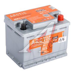 Изображение 1, 6СТ60(0) Аккумулятор ARCTIC EFB 60А/ч обратная полярность