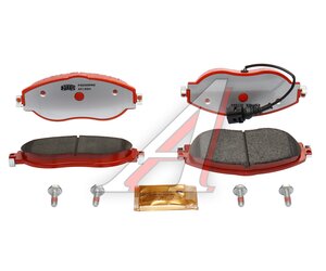 Изображение 1, PN0559WS Колодки тормозные VW Passat (10-) передние с датчиком (4шт.) NIBK