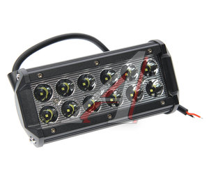 Изображение 1, 9-36S Балка светодиодная 12/24V 36W (12 светодиодов) 170х85х65мм (дальний свет) двухрядная SAMRAI