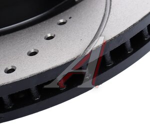 Изображение 5, BDF099 Диск тормозной MITSUBISHI Pajero (06-) передний перфорированный комплект TAYGA