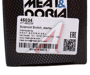 Реле втягивающее IVECO Daily MEAT&DORIA, 69502571,
                                                          фото 5 Изображение 5, 46034 Реле втягивающее IVECO Daily MEAT&DORIA