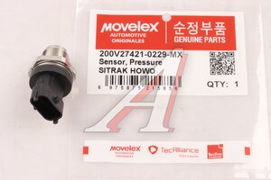 Изображение 1, 200V274210229-MX Датчик давления топлива SITRAK HOWO дв.MC11 MOVELEX