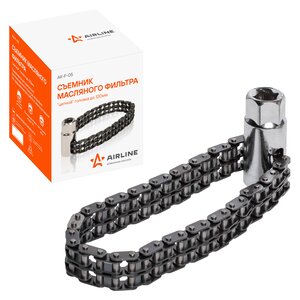 Изображение 1, AK-F-05 Съемник масляного фильтра цепной головка до 120мм AIRLINE