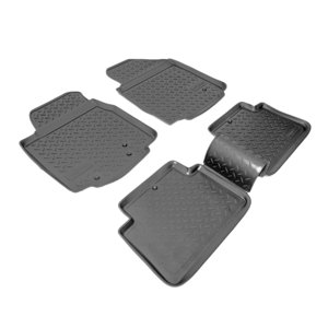 Изображение 1, NPL-Po-30-51 Коврик салона HONDA Pilot (08-) полиуретан 4шт. NORPLAST