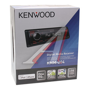 Изображение 3, KMM-204 Магнитола автомобильная 1DIN KENWOOD