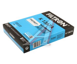 Изображение 4, K1367A Фильтр воздушный салона NISSAN Qashqai угольный FILTRON