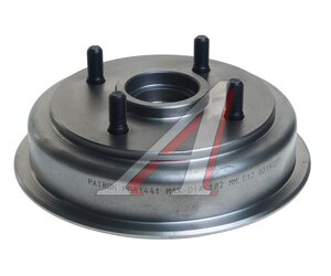 Изображение 1, PDR1441 Барабан тормозной HYUNDAI Atos (98-02) задний (1шт.) PATRON