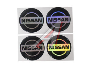 Изображение 1, 04683/041711 Эмблема диска колесного "NISSAN" (6см) комплект 4шт.