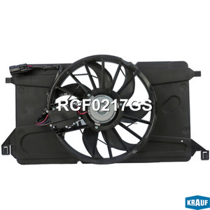Изображение 2, RCF0217GS Вентилятор MAZDA 3 (02-) охлаждения радиатора KRAUF