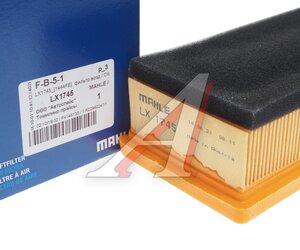 Изображение 3, LX1745 Фильтр воздушный PEUGEOT 206, 307 CITROEN С4 (04-) MAHLE