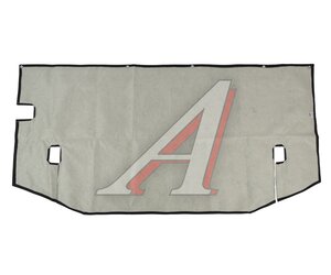 Изображение 2, 2000300164073 Утеплитель радиатора HOWO 380 (старая кабина),  черный UEZ