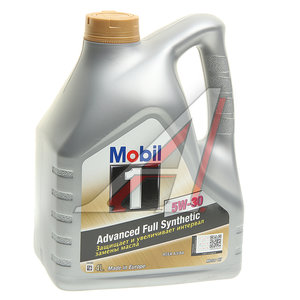 Изображение 2, 153750 Масло моторное MOBIL1 FS 5W30 A3/B4 синт.4л MOBIL