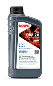 Изображение 1, 20379-0010-99 Масло моторное HIGHTEC SYNT RS C5/SP 0W20 синт.1л ROWE