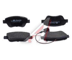 Изображение 1, MBF015168 Колодки тормозные FIAT Albea передние (4шт.) MANDO