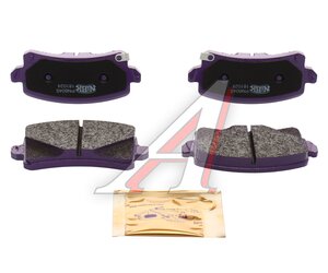 Изображение 1, PN6045 Колодки тормозные HAVAL Jolion (21-) (1.5) задние (4шт.) NIBK