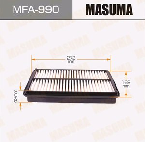 Изображение 2, MFA990 Фильтр воздушный HONDA Accord (00-) MASUMA