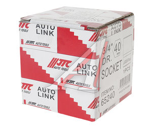 Изображение 2, JTC-65240 Головка торцевая 3/4" 40мм L=64мм JTC