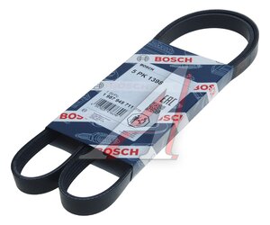 Изображение 2, 1987945711 Ремень приводной поликлиновой 5PK1397 CHEVROLET Cruze (13-) OPEL Astra (10-) BOSCH