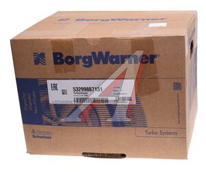 Изображение 6, 53299887131 Турбокомпрессор MAN дв.D2066LF BORG WARNER №