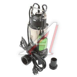 Изображение 1, 99804 Насос погружной фекальный 1100Вт 300л/мин глубина погружения 5м СИБРТЕХ
