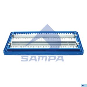 Изображение 1, 061.361-01 Фильтр IVECO EuroTech вентиляции картера (сапуна) дв.Cursor (прямоугольный) SAMPA