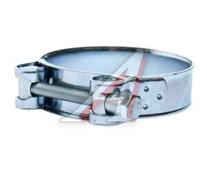 Изображение 2, W1-80-85-S Хомут силовой d=080-085 (83) оцинкованная сталь W1 TECHNIK