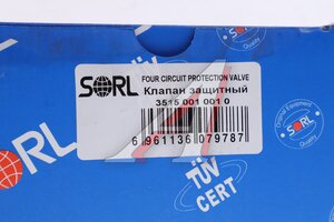 Изображение 4, 35150010010 Клапан MAN MERCEDES SCANIA защитный 4-х контурный SORL
