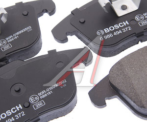 Изображение 3, 0986494372 Колодки тормозные VW Tiguan AUDI Q3 передние (4шт.) BOSCH