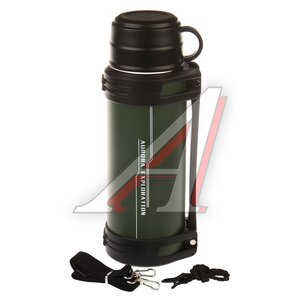 Изображение 1, 2500 bolotniy Термос 2.5л нержавеющая сталь болотный, кнопка