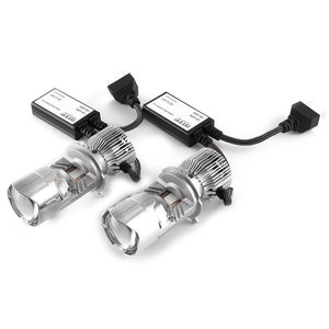 Изображение 1, MH4K5E Лампа светодиодная 12V/24V H4 P43t линза бокс (2шт.) MTF