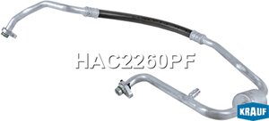 Изображение 1, HAC2260PF Трубка RENAULT Sandero кондиционера KRAUF
