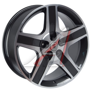 Изображение 1, K&K 5х108 ET45 D-63,35 Диск колесный литой GEELY Tugella, Monjaro R20 KP008 Diamond Gloss Graphite