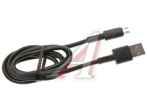 Изображение 1, NB-Q166 Black Кабель micro USB 5A 1м черный XO