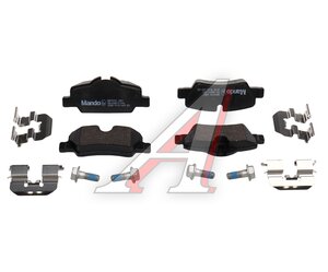 Изображение 1, MBF015701 Колодки тормозные MINI Cooper (13-) задние (4шт.) MANDO