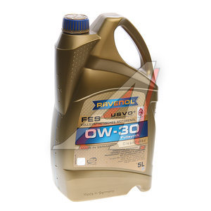 Изображение 1, 1111146-005-01-999 Масло моторное RAVENOL FES 0W30 синт. ILSAC GF-6A 5л