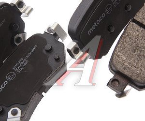 Изображение 2, 3010-210 Колодки тормозные MAZDA 6 (15-) задние (4шт.) METACO
