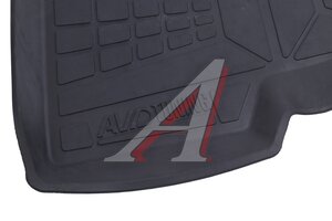 Изображение 2, ADRPLR293 Коврик салона КАМАЗ-5490 (13-) резина черный (2 предм.) AVTODRIVER
