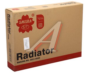 Изображение 5, 32218528 Радиатор HYUNDAI Solaris (14-16) KIA Rio (11-17) SAKURA