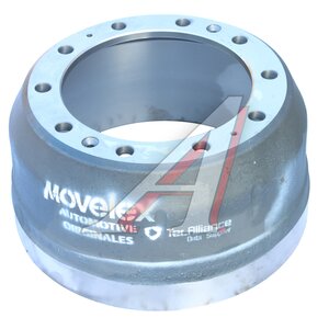Изображение 1, WG9112440003-MX Барабан тормозной SITRAK HOWO передний MOVELEX