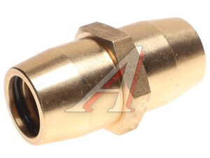 Изображение 2, D1.D16x2mm Соединитель трубки ПВХ, полиамид d=16х2.0мм прямой латунь SEVEN TRUCKS
