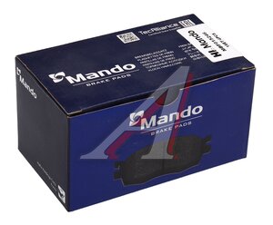 Изображение 5, MBF015246 Колодки тормозные NISSAN Cube (08-), Tiida (04-) передние (4шт.) MANDO
