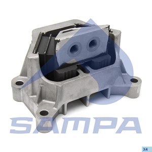 Изображение 2, 020.466 Подушка двигателя MAN TGA, TGS, TGX задняя SAMPA